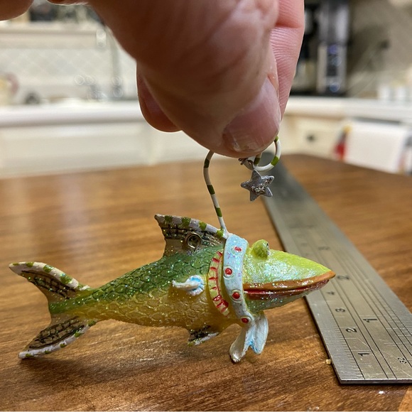 Patience Brewster Mini Fish Ornament - Picture 2 of 8